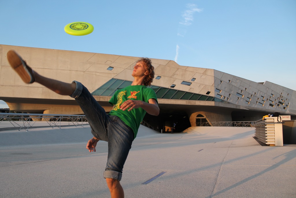 Freestyle Frisbee Workshop Autostadt