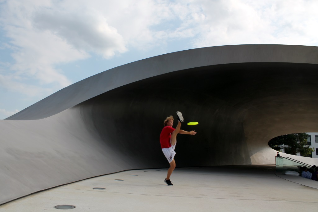 Freestyle Frisbee Workshop Autostadt